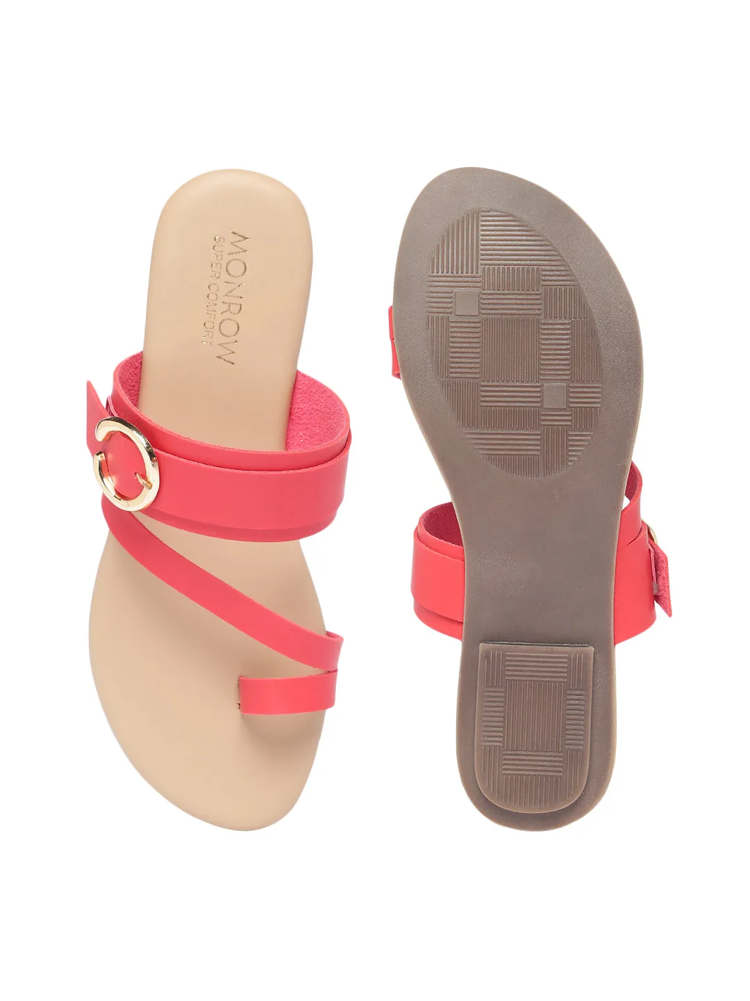 Alivia Maroon Flats