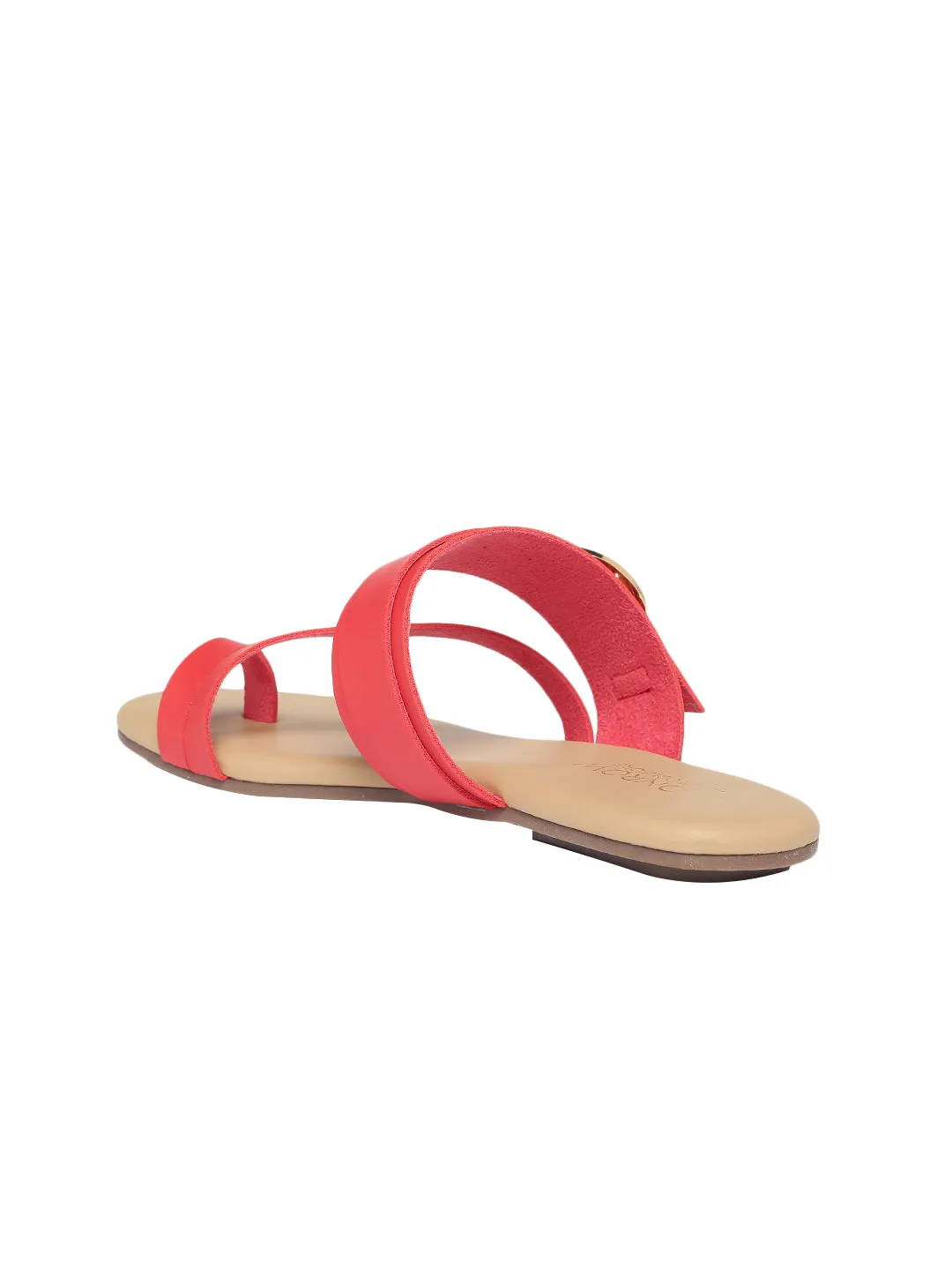 Alivia Maroon Flats