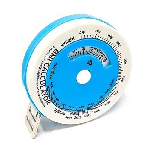 ASA TECHMED - 150cm Weight Loss Tool Retractable Tape BMI Body Mass Index Measure Tools