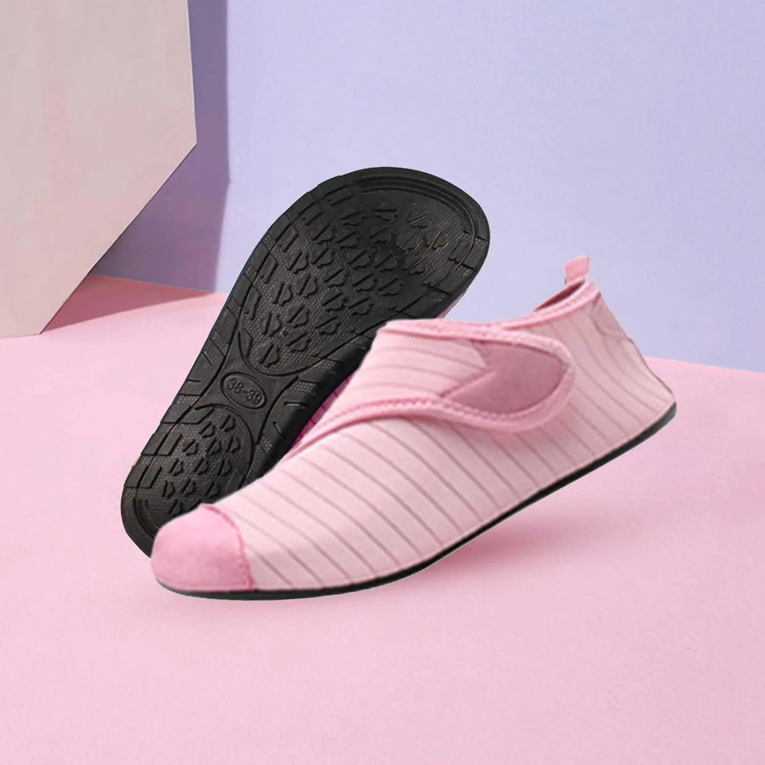 Baby Kids House Slippers Indoor Home Shoes Softy Warm Barefoot Slippers Toddler Outdoor Anti-Slip House Shoes