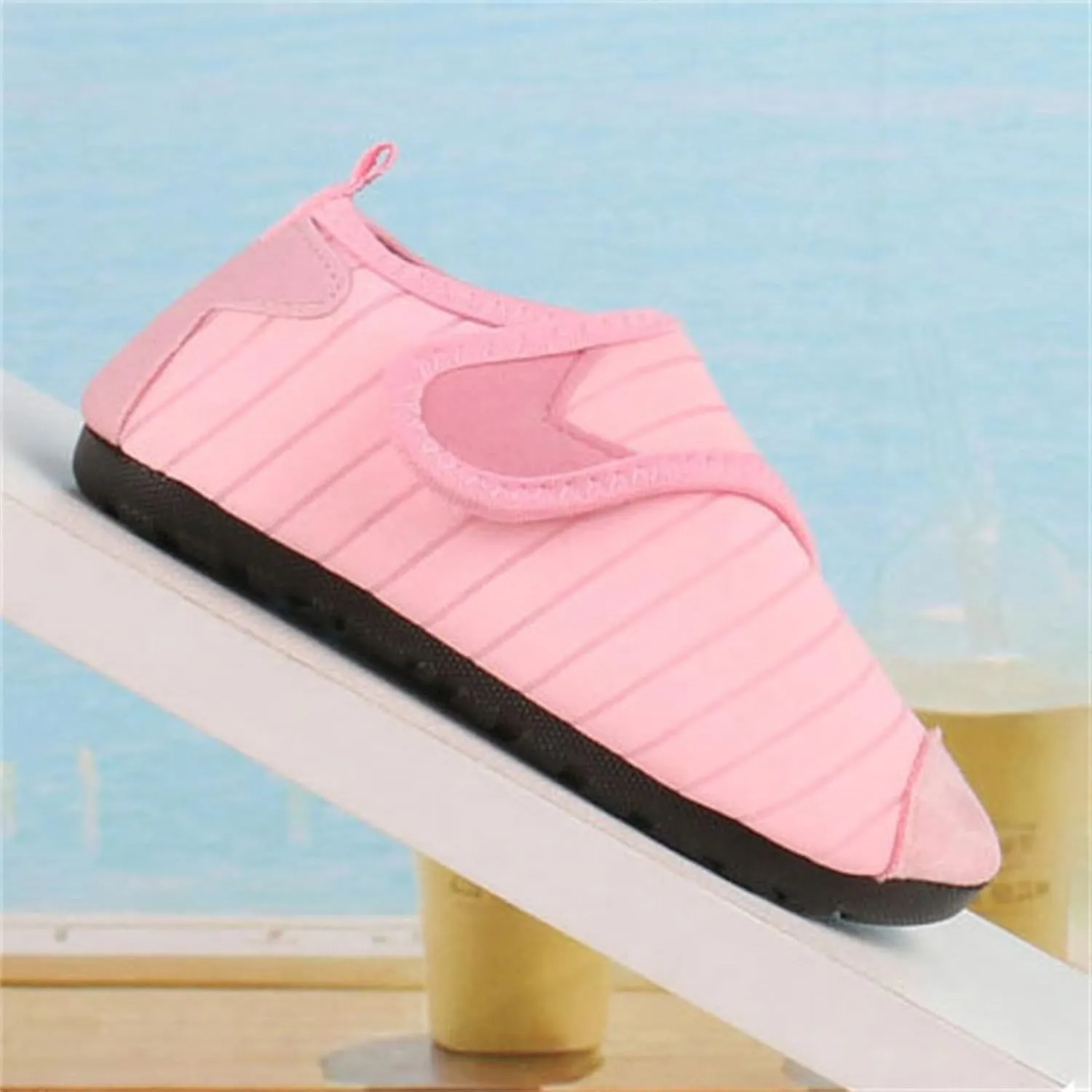 Baby Kids House Slippers Indoor Home Shoes Softy Warm Barefoot Slippers Toddler Outdoor Anti-Slip House Shoes