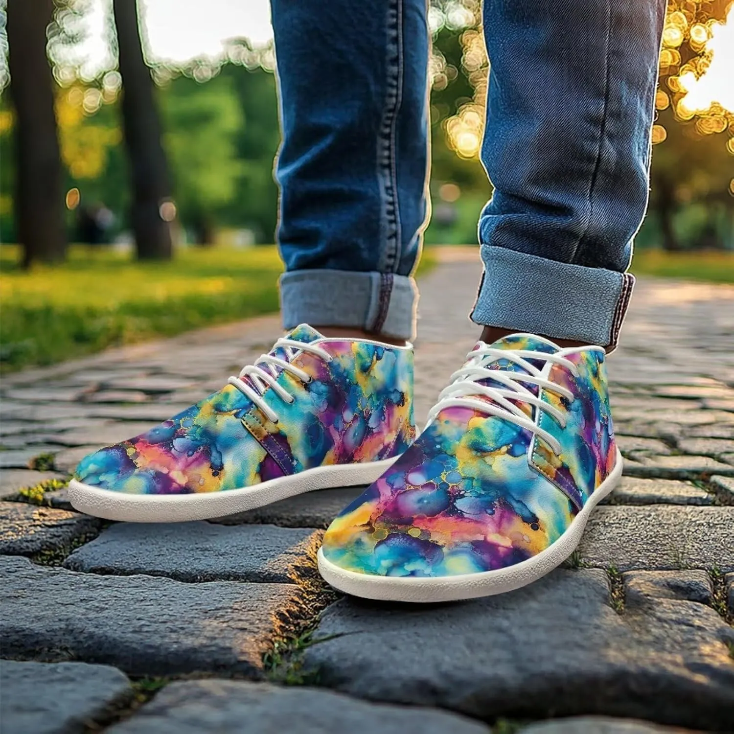 Barefoot Shoes for Women Comfortable Low-Top Wide Toe Box Tennis Shoes Anti-Skid Zero Drop Workout Sport Hiking Sneakers for Teen Girls US 6-11.5.5