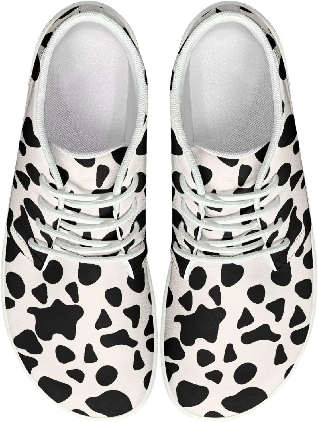 Barefoot Shoes for Women Comfortable Low-Top Wide Toe Box Tennis Shoes Anti-Skid Zero Drop Workout Sport Hiking Sneakers for Teen Girls US 6-11.5.5