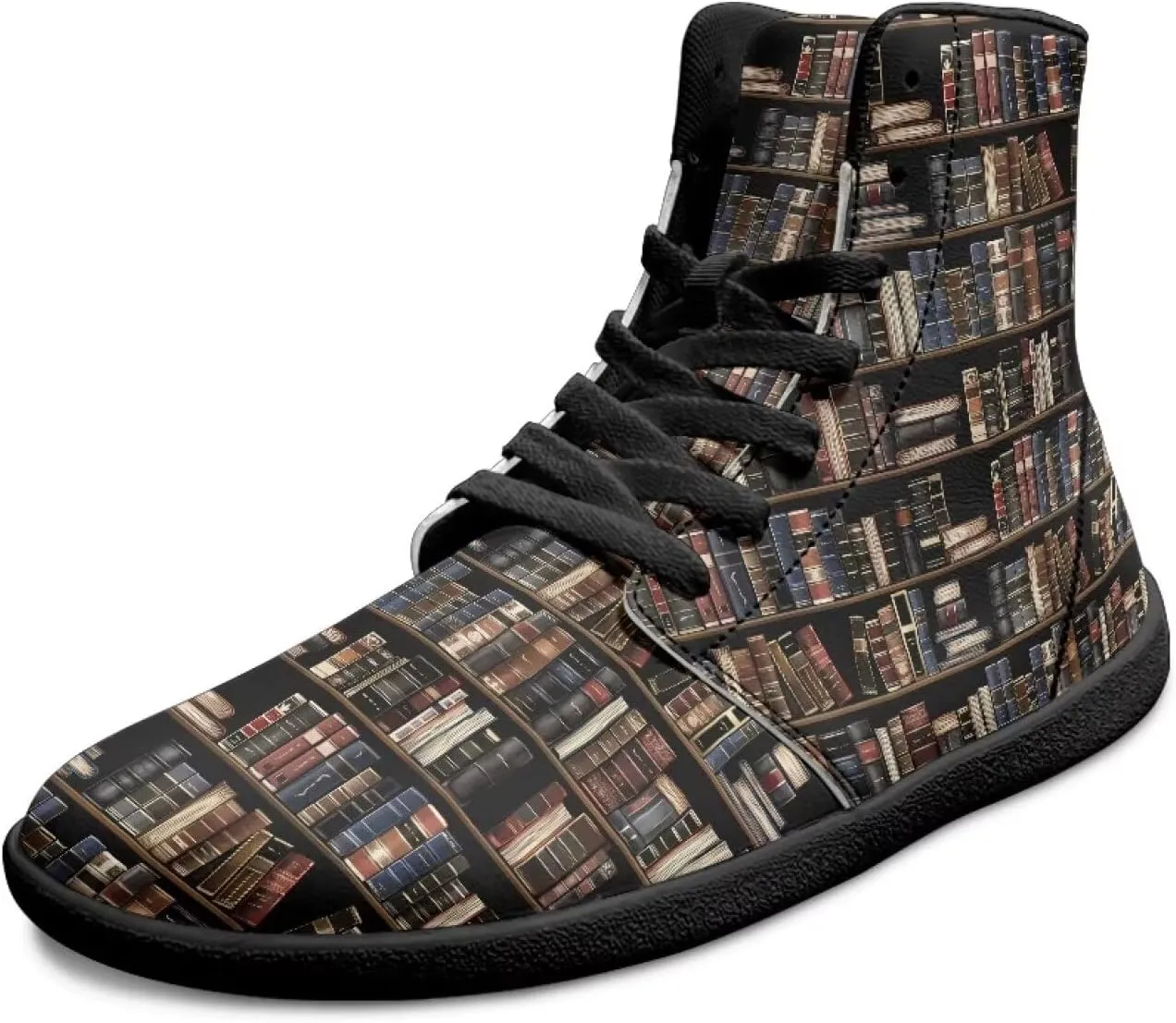 Barefoot Shoes for Women High Top Comfortable Wide Toe Box Tennis Shoes Zero Drop Waterproof Anti-Skid Minimalist Hiking Sneakers for Women US 6-13.5