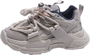 Boys Girls Mesh Slip On Lightweight Running Sneakers Non Slip Kids Tennis Shoes Toddler Walking Sports Shoes