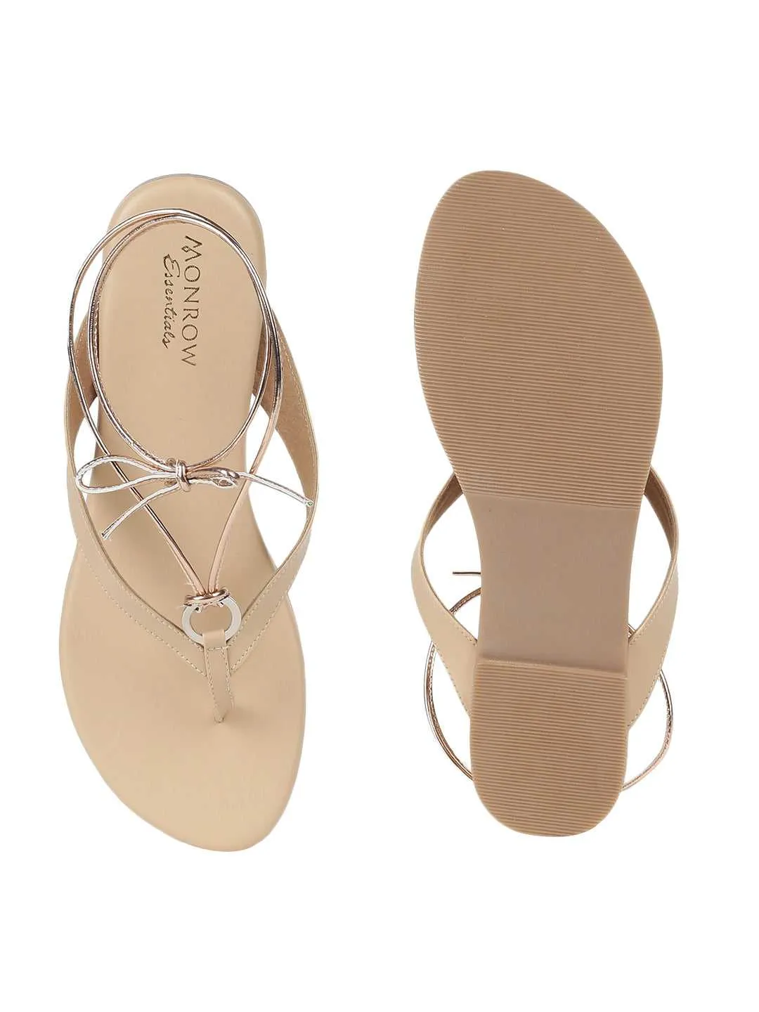 Candice Beige Flats