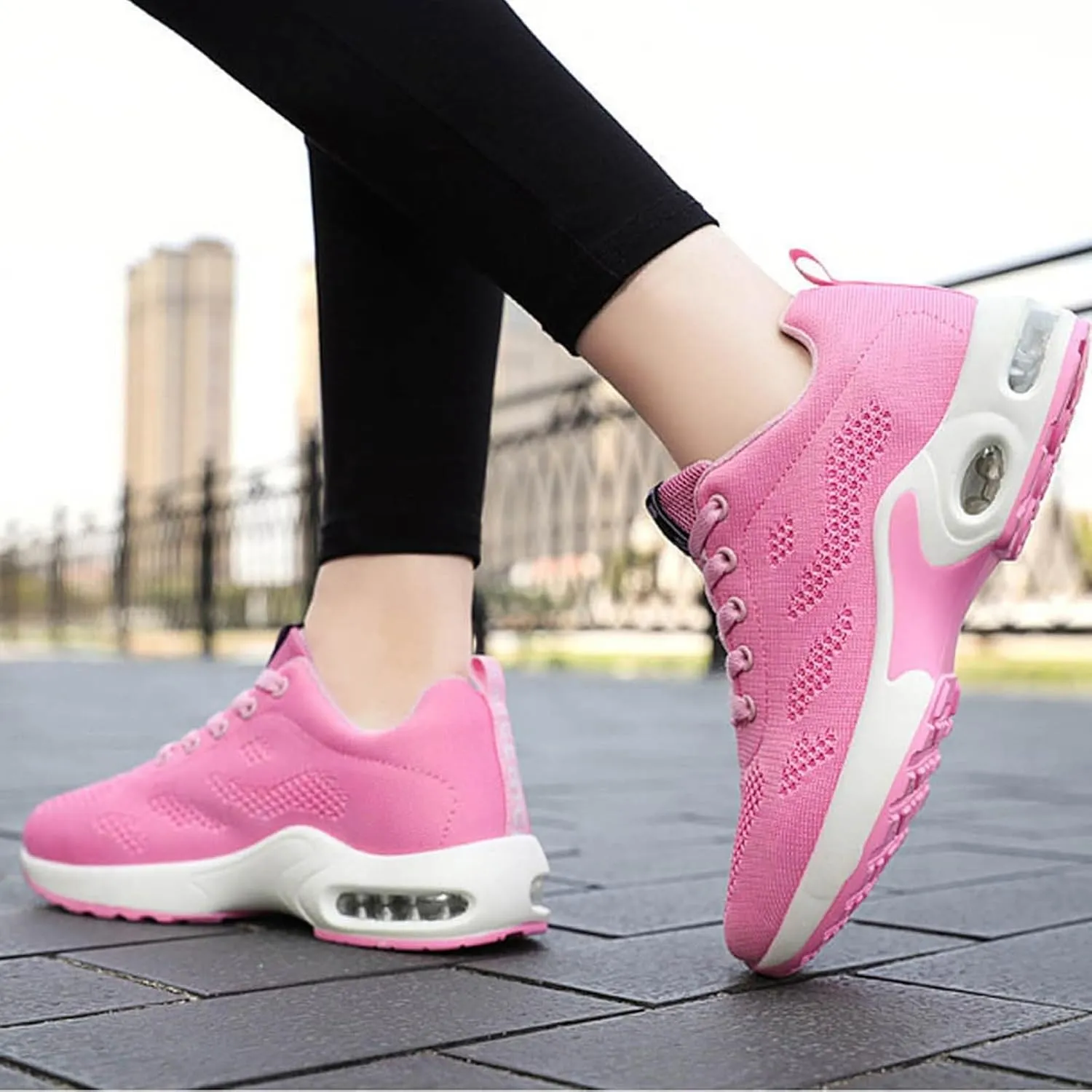 Cathalem Womens Orthopedic Sneakers Lightweight Tennis Walking Shoes Mesh Breathable Gym Work Sneakers Gym Shoes Women