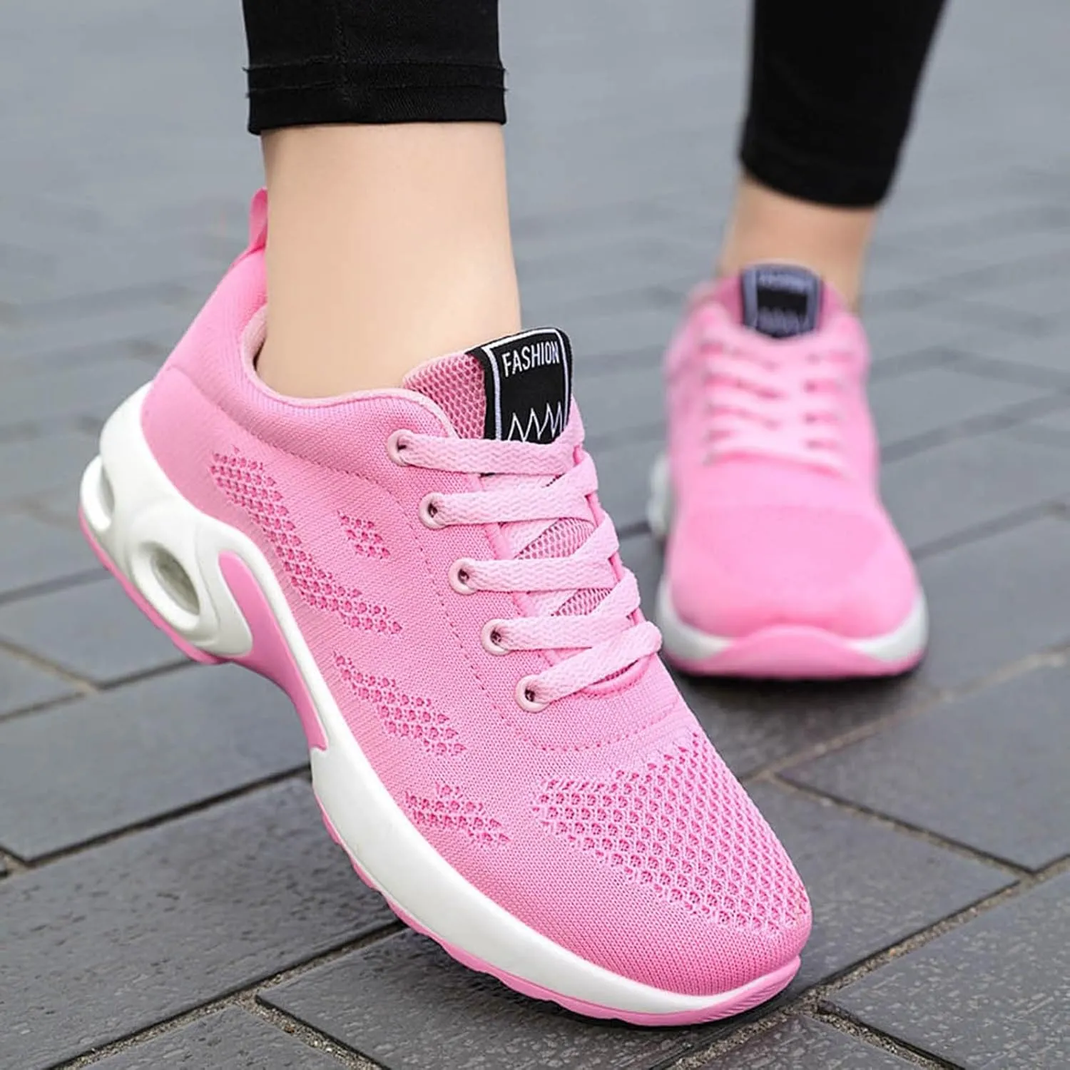 Cathalem Womens Orthopedic Sneakers Lightweight Tennis Walking Shoes Mesh Breathable Gym Work Sneakers Gym Shoes Women