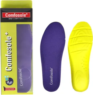 Comfortable, Durable Insole for Men and Women-Ideal for Active Sports Walking Running Training-Comfort Insoles for Athletic Shoe Cushion and Support (Daily, 275mm/Women 10.5/Men 9.5)