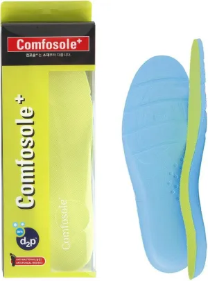 Comfortable, Durable Insole for Men and Women-Ideal for Active Sports Walking Running Training-Comfort Insoles for Athletic Shoe Cushion and Support (Sports, 270mm/Women 10/Men 9)