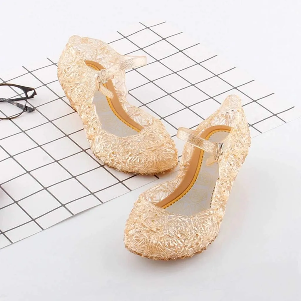 Cosplay Sandals Princess Party Girls Wedge Kids Toddler Single Infant Baby Shoes Baby Shoes Rain Boots for Toddler Girls