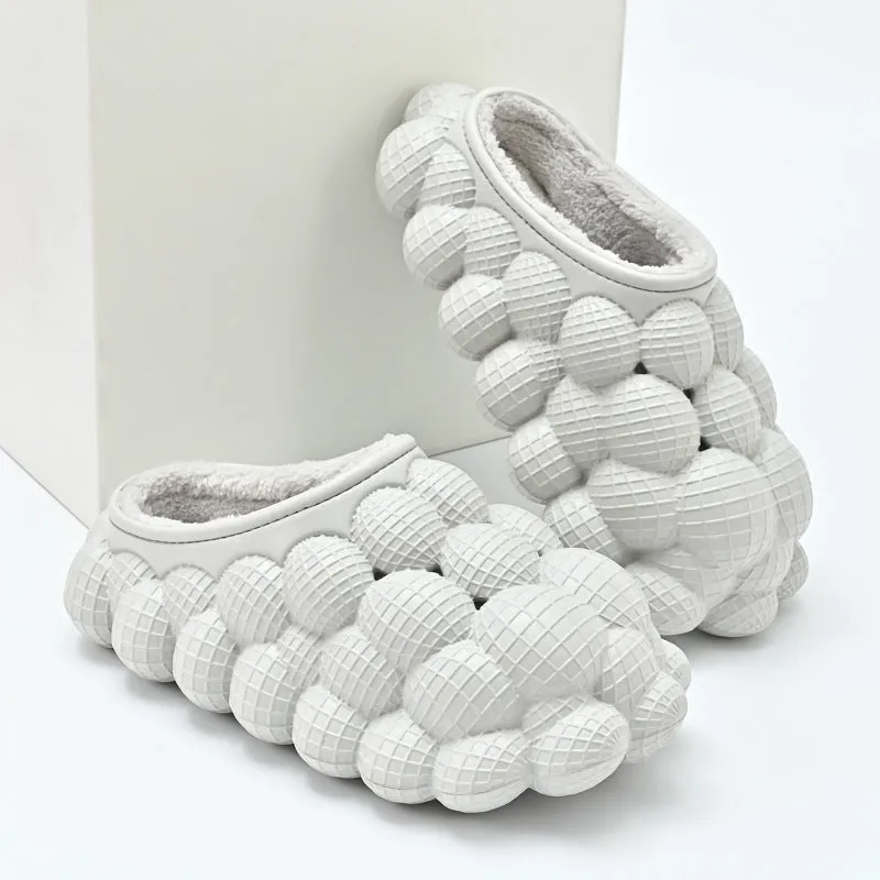Fashionable plush cotton slippers（ HPSD246)