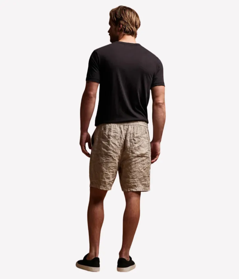 *FINAL SALE* Relaxed Linen Short in Mineral Pigment