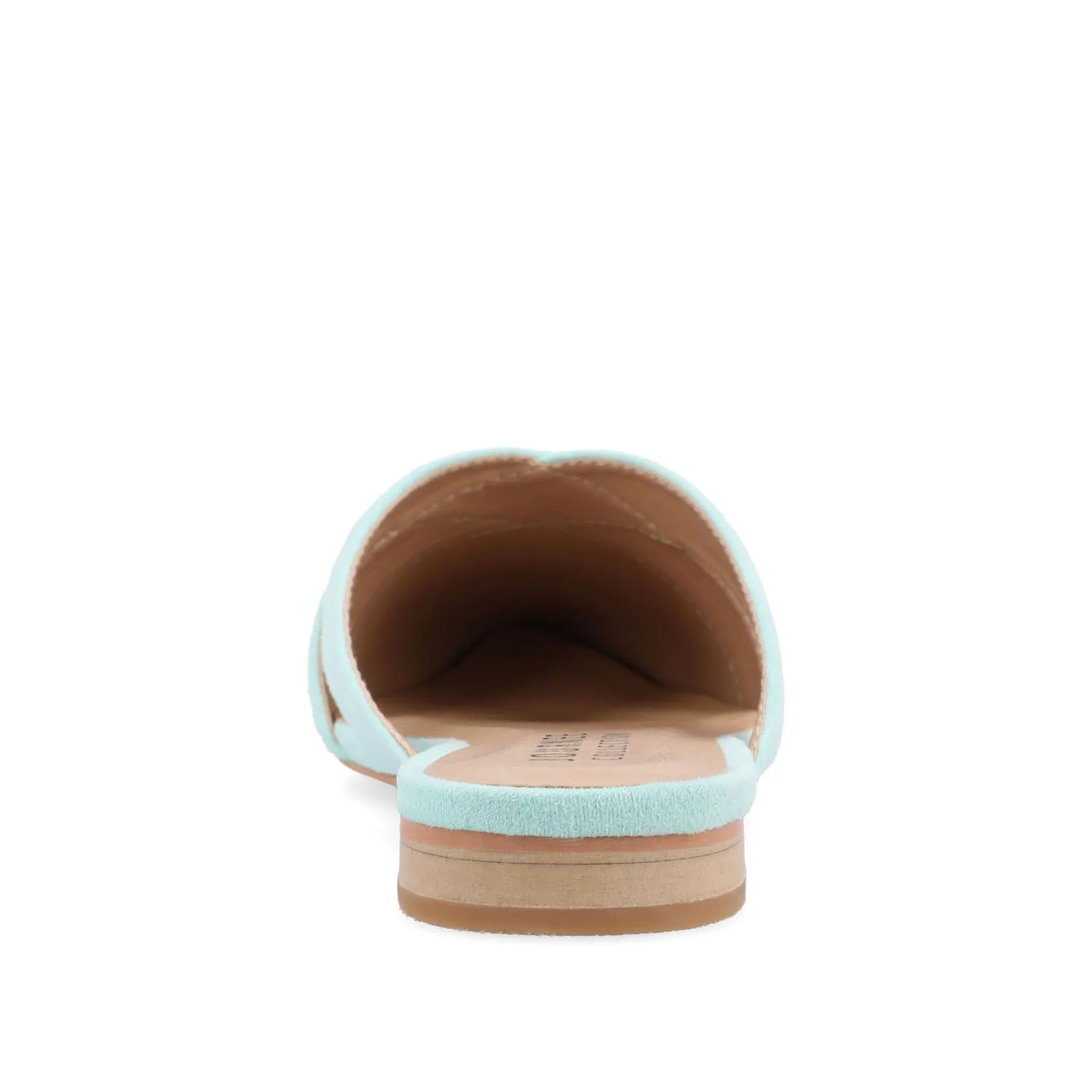 GIADA MULE FLATS IN FAUX SUEDE