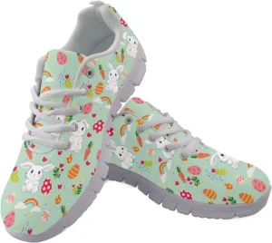 GIFTPUZZ Adult Running Shoes, Lightweight Walking Fashion Sneakers, Non Slip Sports Work Trainers Mesh Upper
