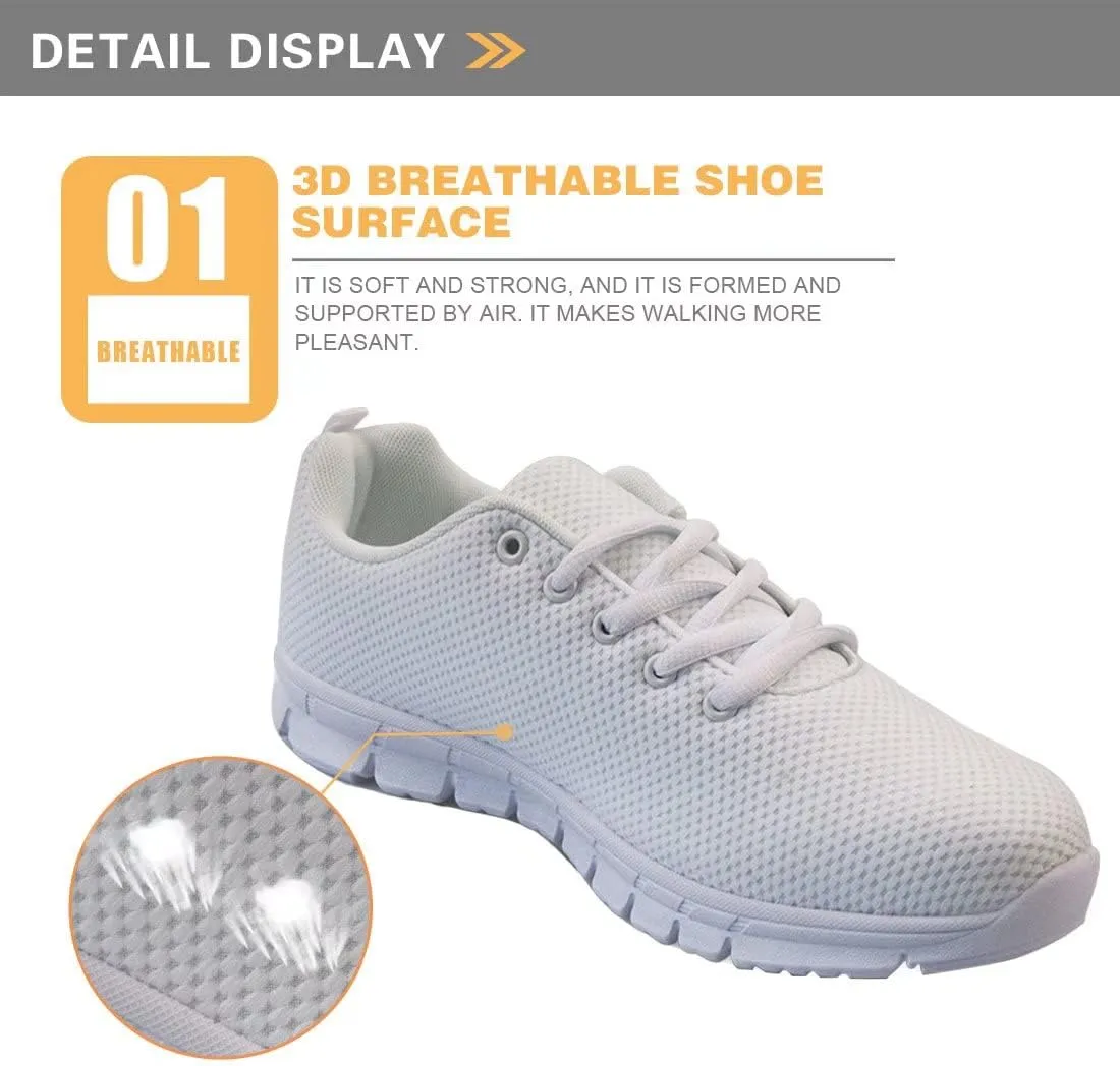 GIFTPUZZ Mens Sports Tennis Shoes Running Sneakers Lightweight Wedge Lace Up Breathable Gym Athletic Trainers