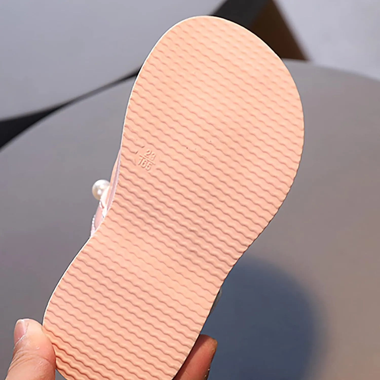 Girls Lined Rain Boots Size 4 Girls Toddler Little Kid Big Kid Dress Flat Ballerina Shoe Leather Kids Rainproof Boots