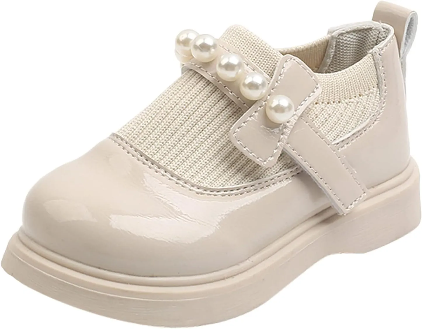 Girls Lined Rain Boots Size 4 Girls Toddler Little Kid Big Kid Dress Flat Ballerina Shoe Leather Kids Rainproof Boots