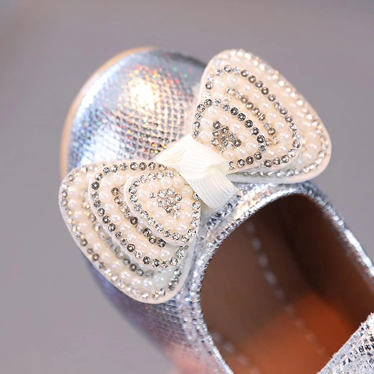 Girls Low Boots Summer And Autumn Fashion Girls Casual Shoes Solid Color Bow Pearl Hook Youth Boots for Girls Size 3