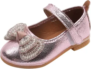Girls Low Boots Summer And Autumn Fashion Girls Casual Shoes Solid Color Bow Pearl Hook Youth Boots for Girls Size 3