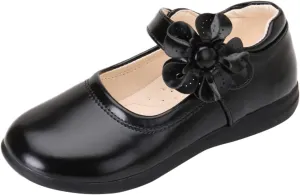 Girls Mary Jane Flat School Uniform Shoes Toddler Girls Ballet Flat Flower Girl Dress Shoes for Party Baby Girl Shoes