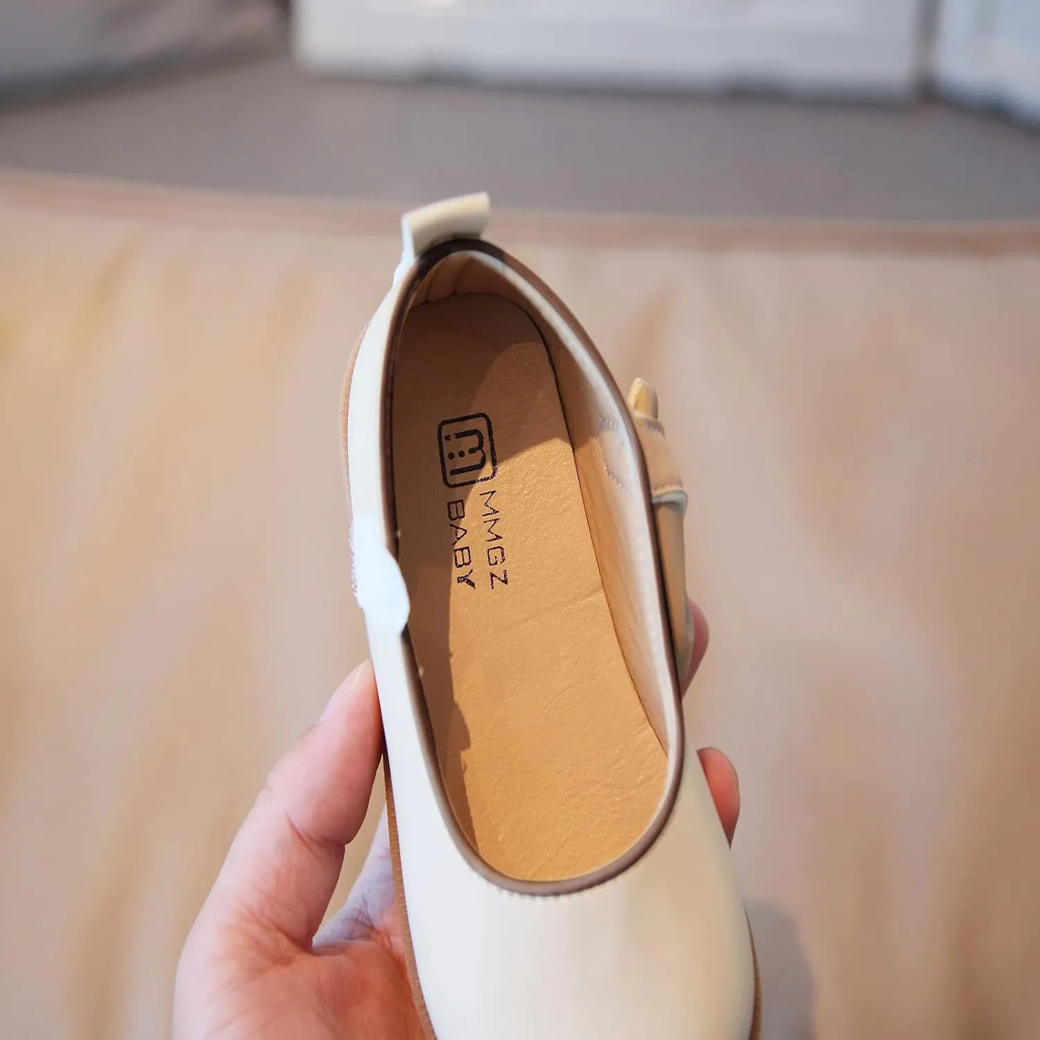 Girls School Dress Shoes Flower Girl Ballet Bow Flat Wedding Party for Toddler Little Kid Thick Sole Flat Kids Shoes