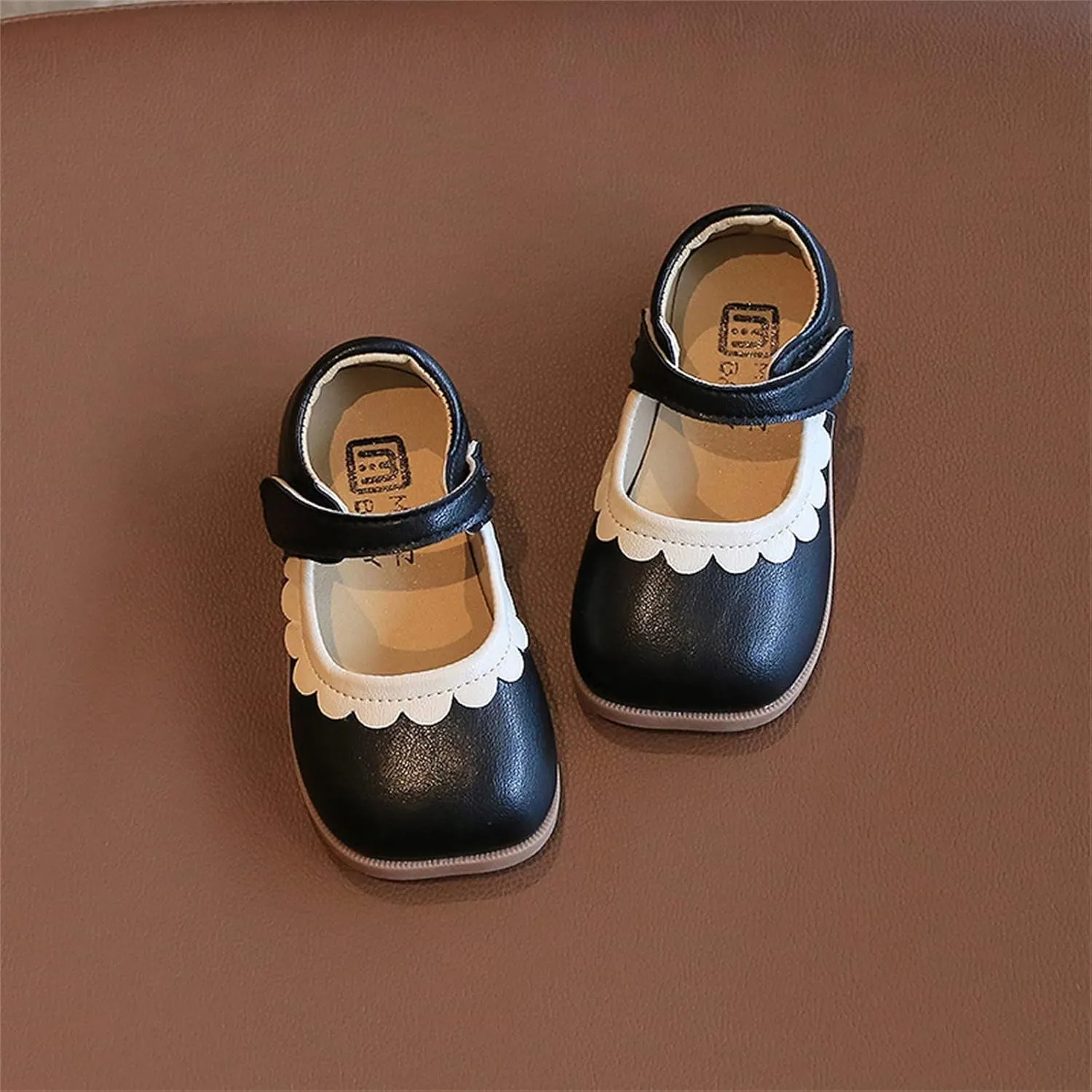 Girls Short Boots Summer and Autumn Girls Boots Cute Flat Solid Color Lace Hook Loop Casual Toddler Girls High Heels