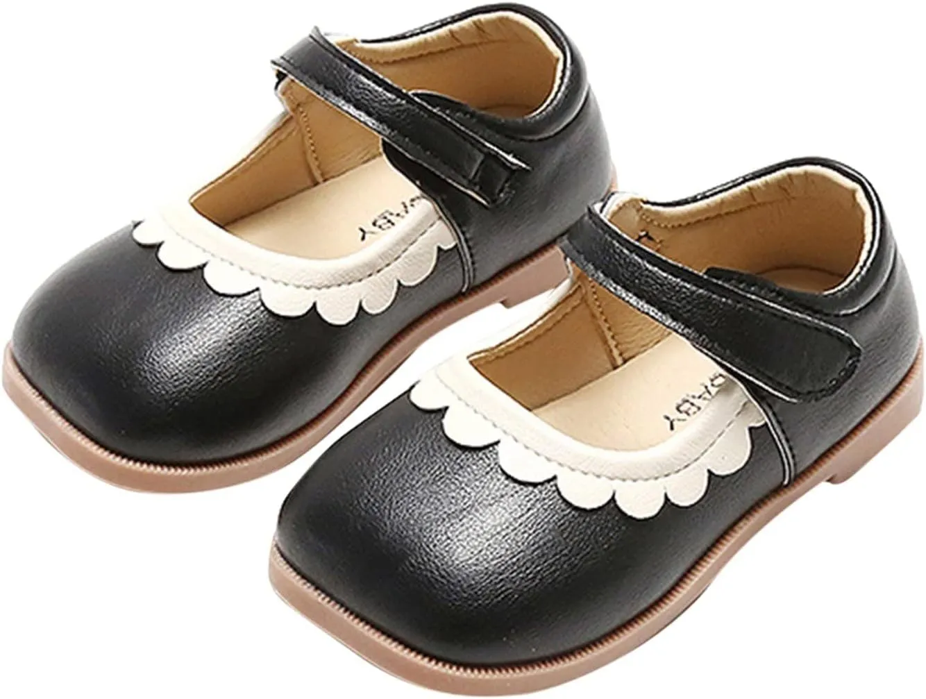 Girls Short Boots Summer and Autumn Girls Boots Cute Flat Solid Color Lace Hook Loop Casual Toddler Girls High Heels