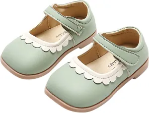 Girls Short Boots Summer and Autumn Girls Boots Cute Flat Solid Color Lace Hook Loop Casual Toddler Girls High Heels