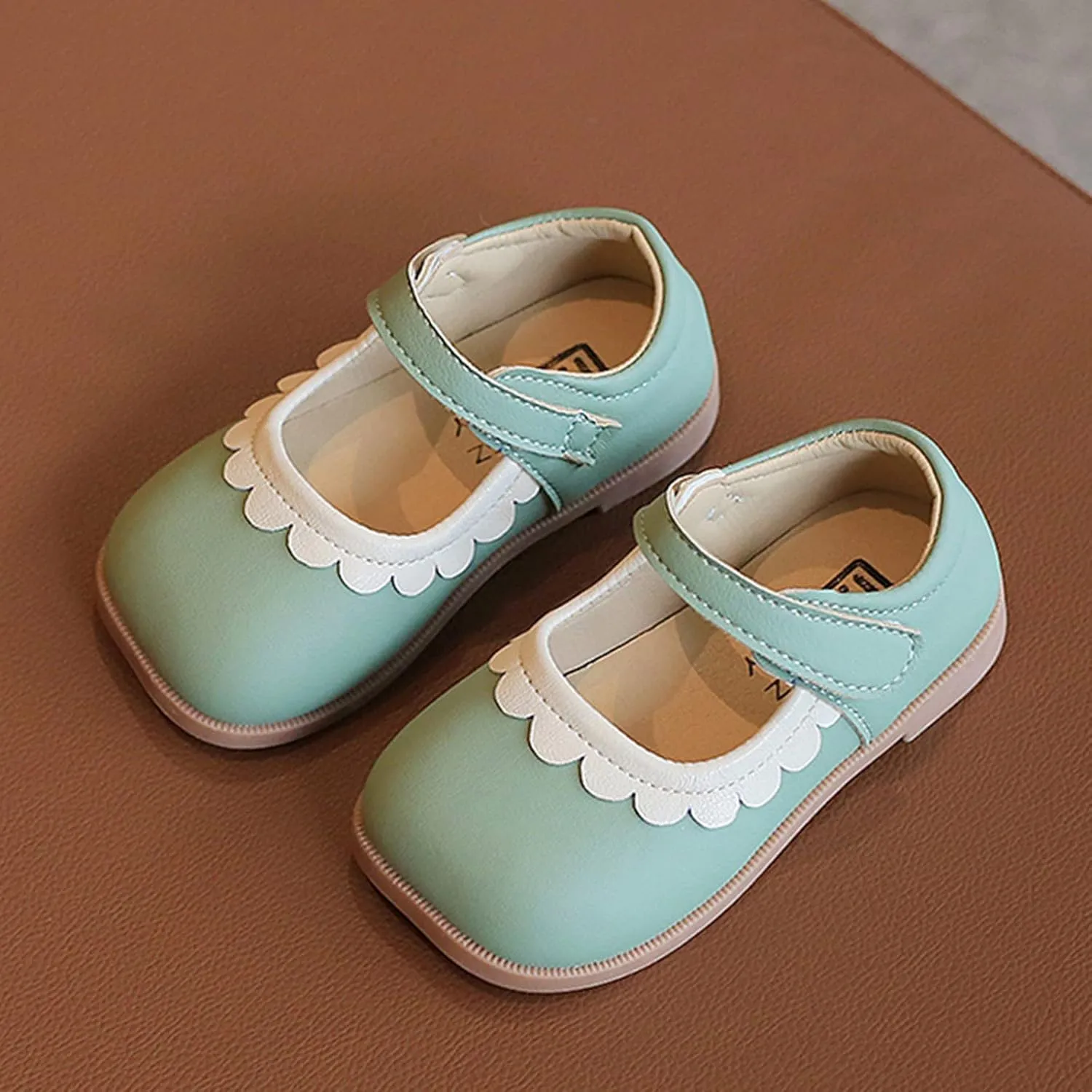 Girls Short Boots Summer and Autumn Girls Boots Cute Flat Solid Color Lace Hook Loop Casual Toddler Girls High Heels