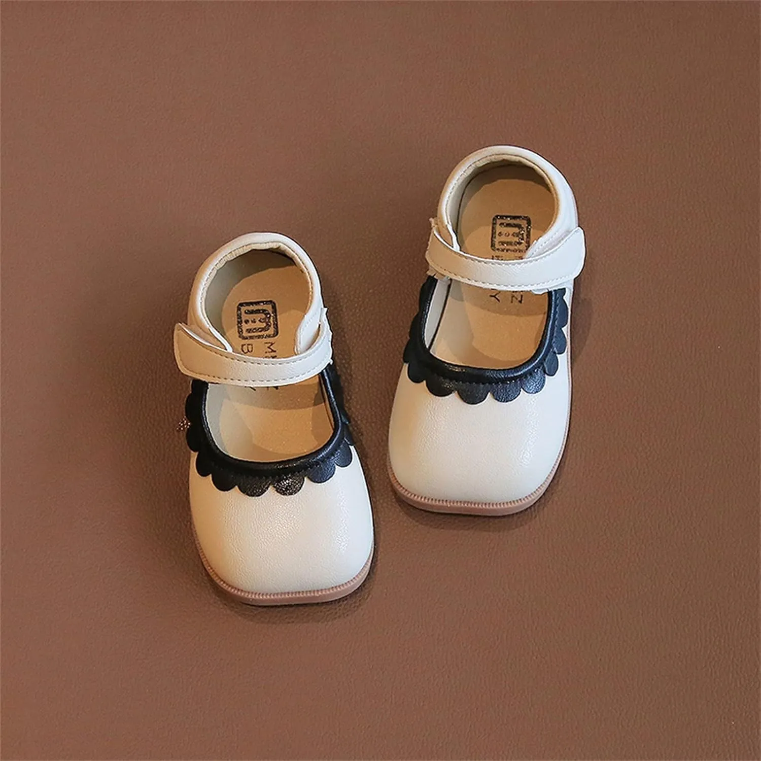 Girls Short Boots Summer and Autumn Girls Boots Cute Flat Solid Color Lace Hook Loop Casual Toddler Girls High Heels