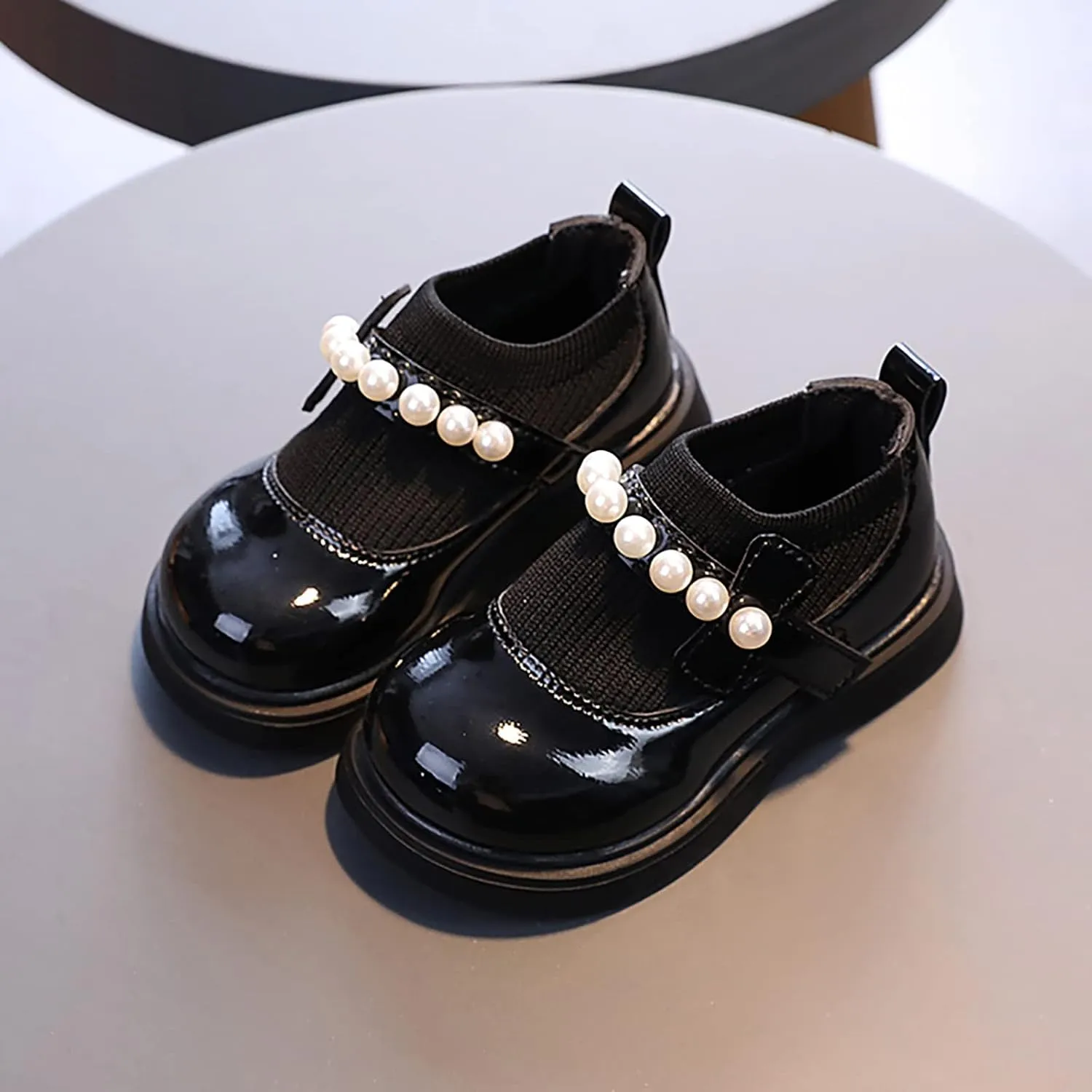 Girls Snow Boots Girls Toddler Little Kid Big Kid Dress Flat Ballerina Shoe Leather Shoes Toddler Girl Boots Slip on