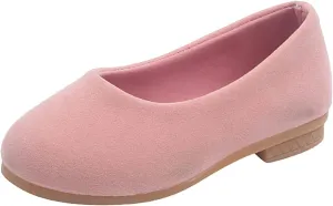 Girls Toddler Boots Size 10 Summer and Autumn Fashion Girls Casual Shoes Solid Color Simple Style Flat Kids Boots Size 2