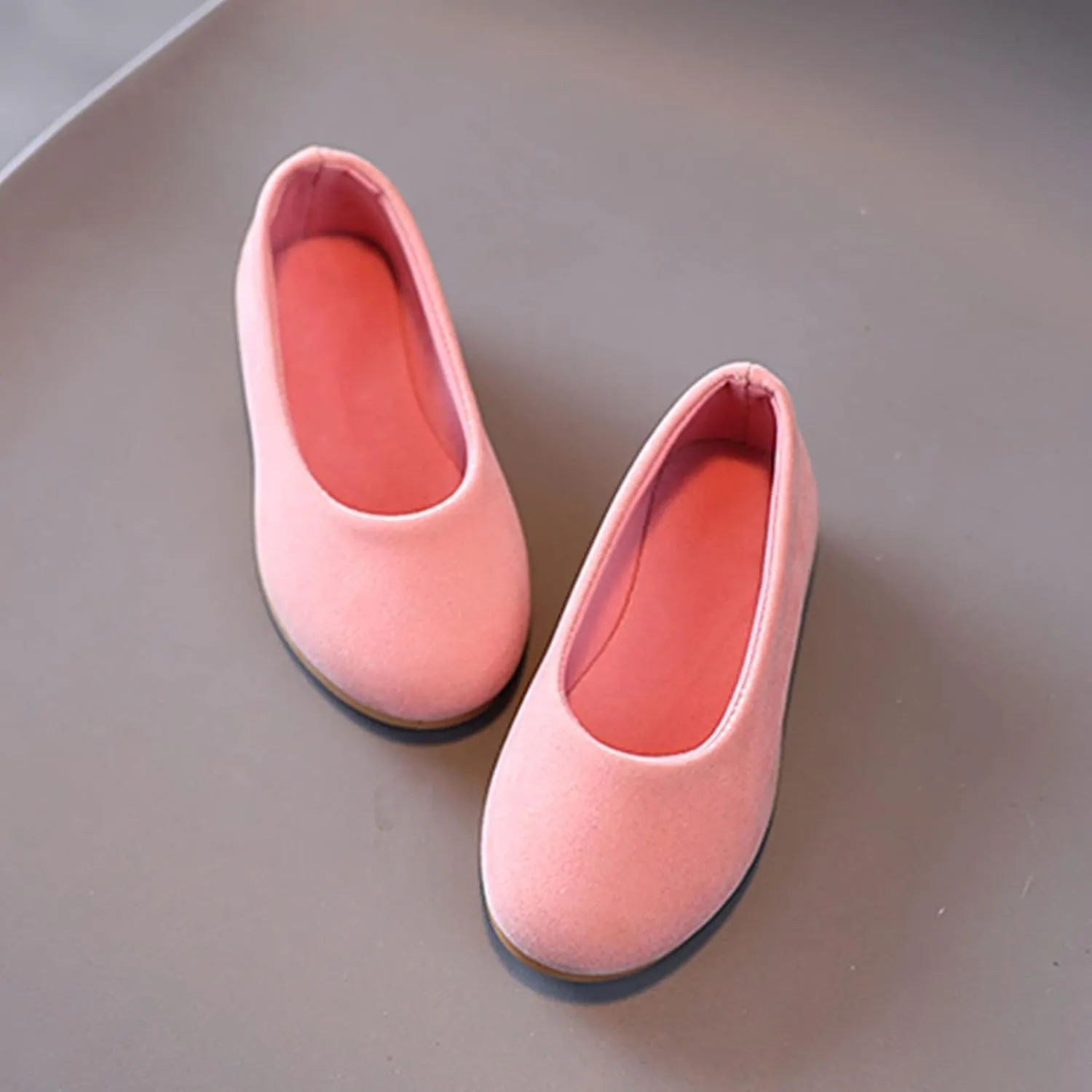 Girls Toddler Boots Size 10 Summer and Autumn Fashion Girls Casual Shoes Solid Color Simple Style Flat Kids Boots Size 2