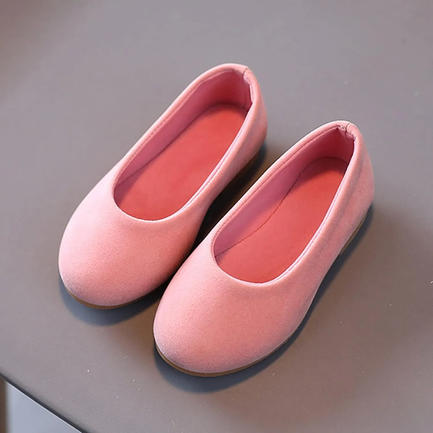 Girls Toddler Boots Size 10 Summer and Autumn Fashion Girls Casual Shoes Solid Color Simple Style Flat Kids Boots Size 2