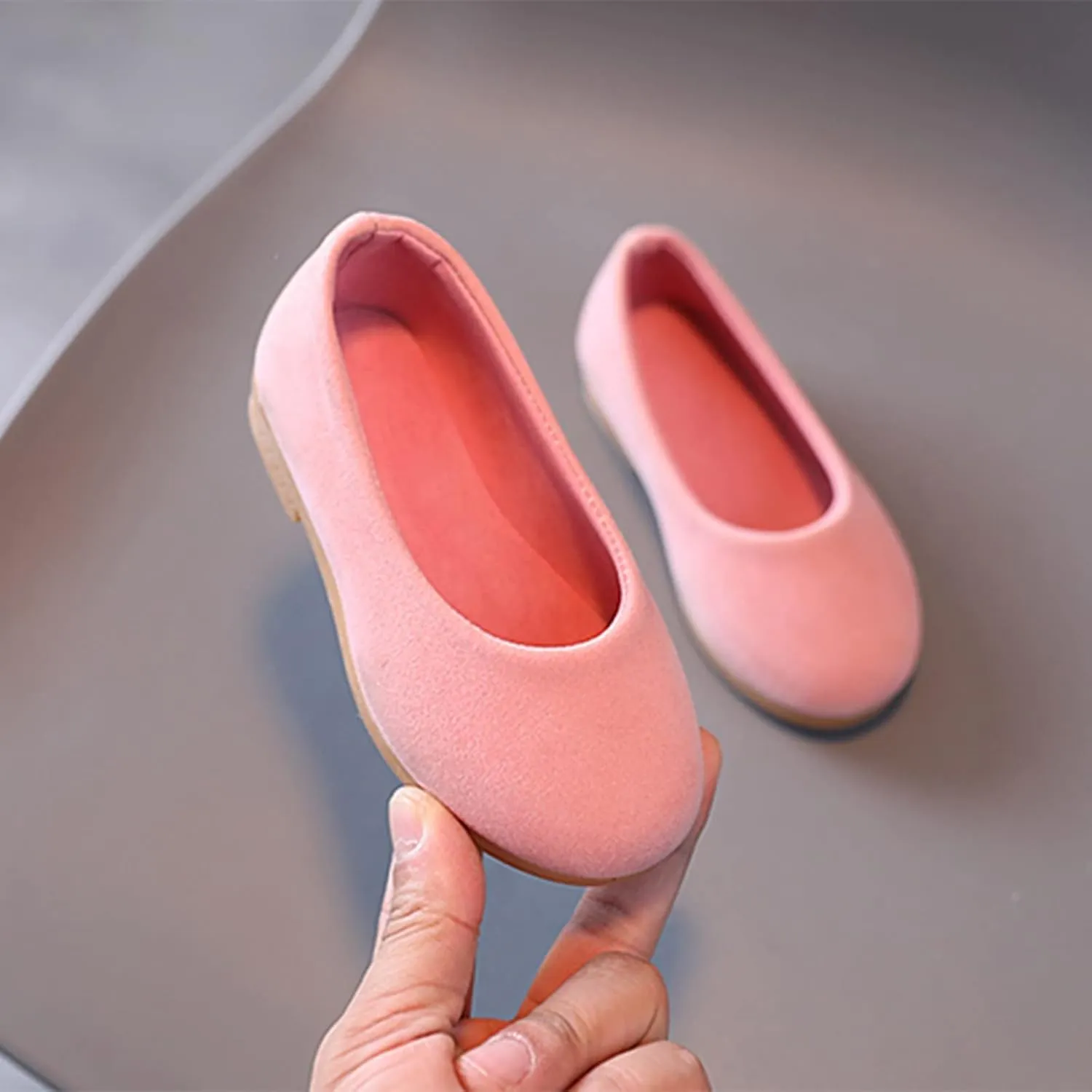 Girls Toddler Boots Size 10 Summer and Autumn Fashion Girls Casual Shoes Solid Color Simple Style Flat Kids Boots Size 2