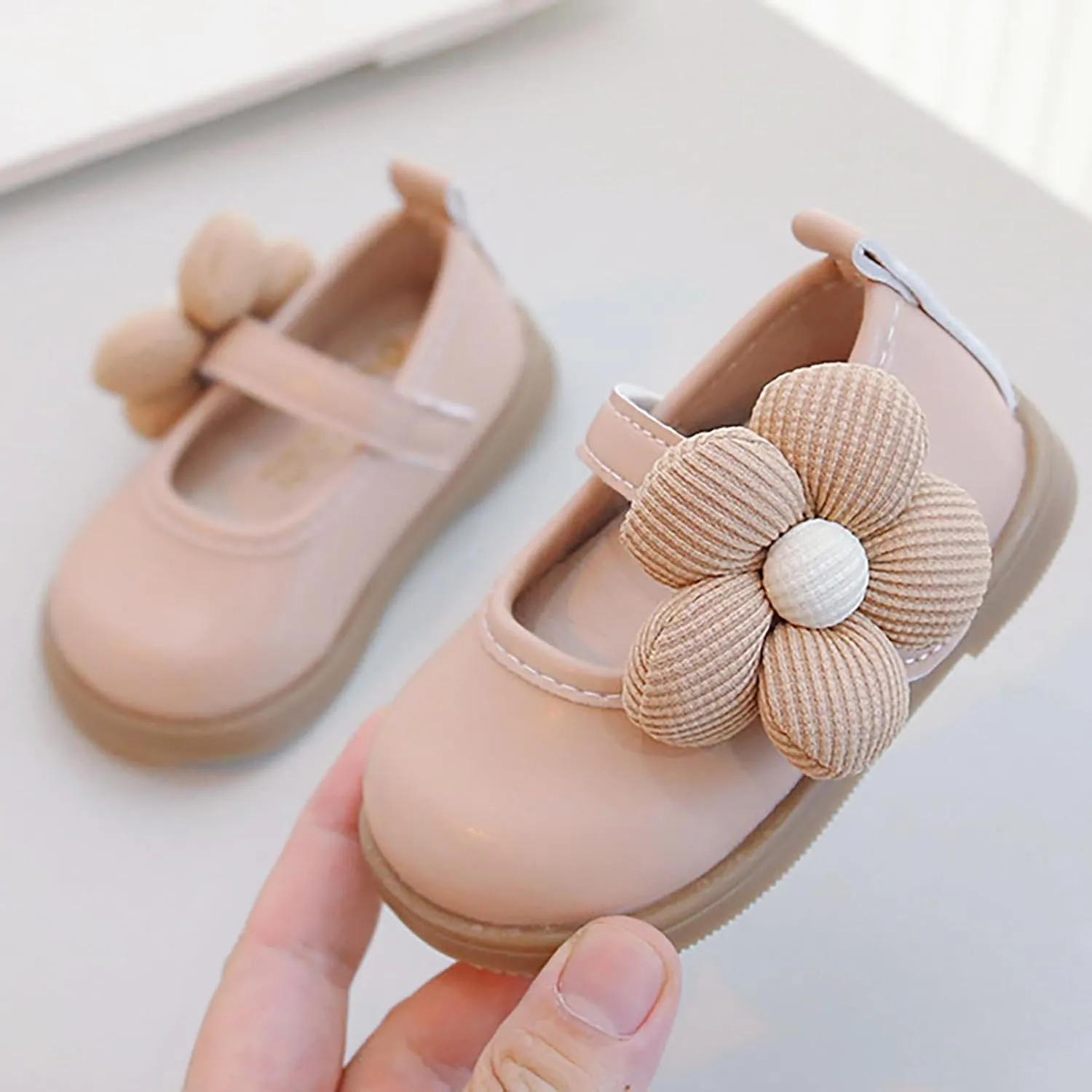 Girls Toddler Little Ballet Shoes Flower Girls Mary Jane Flat Dress Shoes Party Wedding School Toddler Girl Shoes
