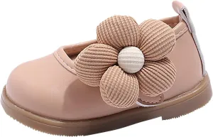 Girls Toddler Little Ballet Shoes Flower Girls Mary Jane Flat Dress Shoes Party Wedding School Toddler Girl Shoes