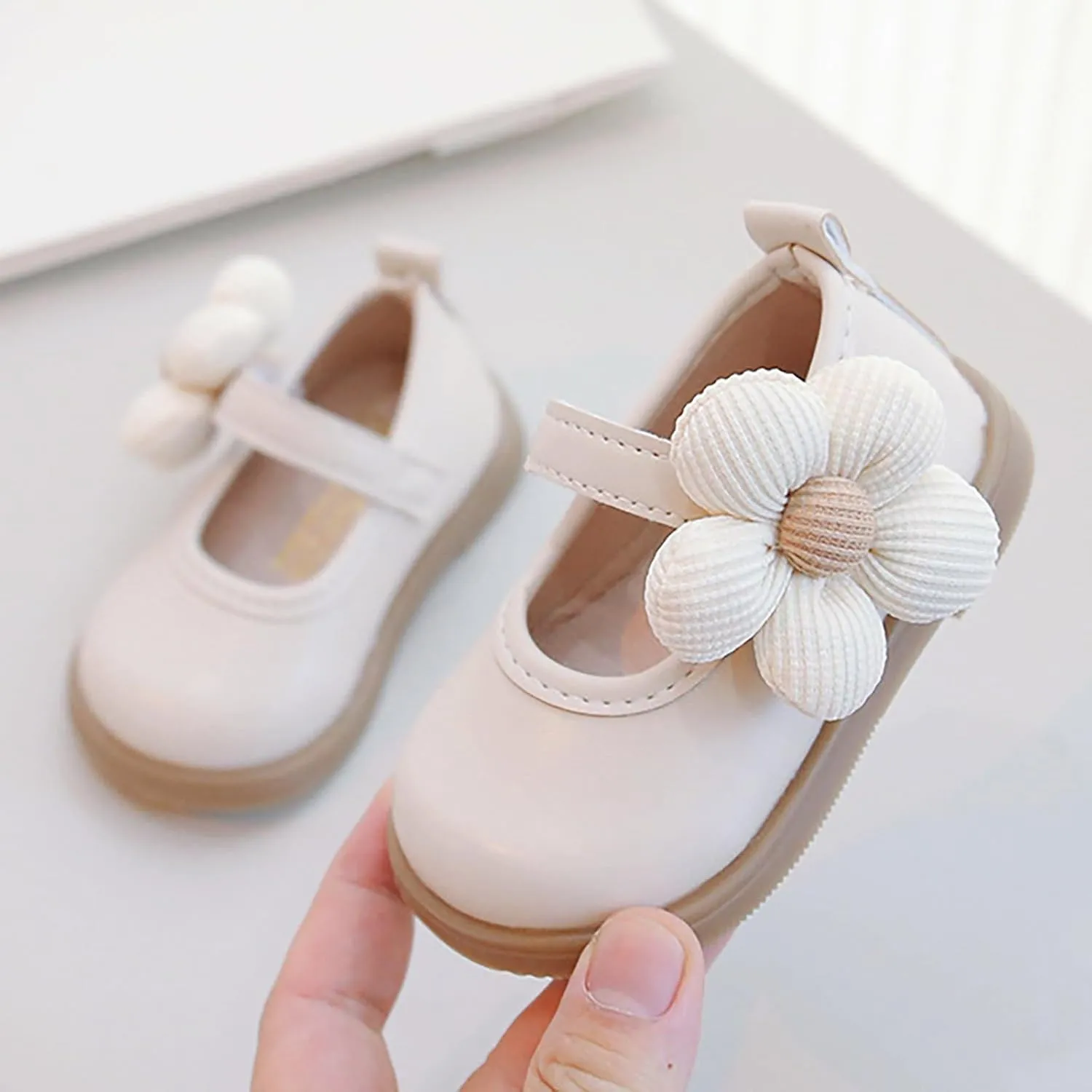 Girls Toddler Little Ballet Shoes Flower Girls Mary Jane Flat Dress Shoes Party Wedding School Toddler Girl Shoes