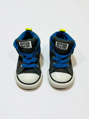 Grey high top Chucks - Size US6