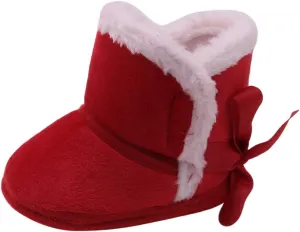 Infant Girls Prewalker Snow Shoes Baby Winter Warm Boys Boots Toddler -Slip Baby Shoes Toddler Dress Shoes