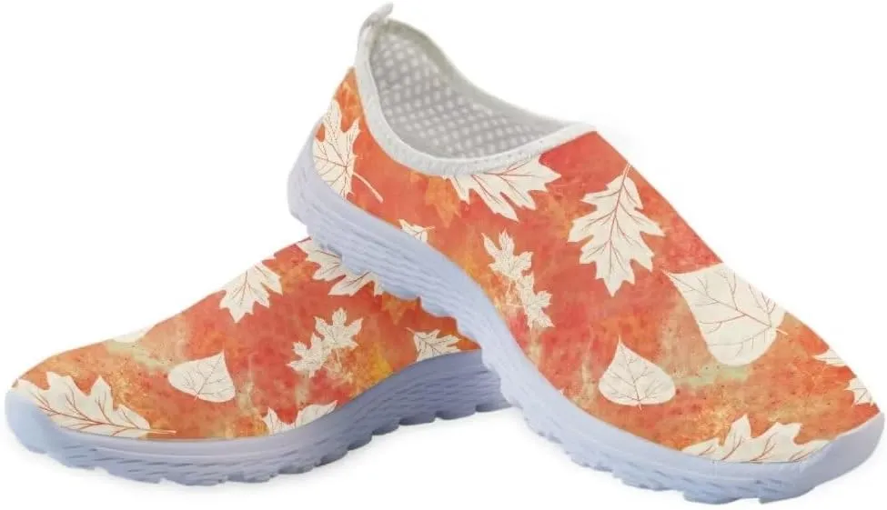 Jeiento Non Slip Running Shoes for Women Men,Thanksgiving Shoes,Lightweight Breathable Comfort Footwear Trainers Mesh Shoes