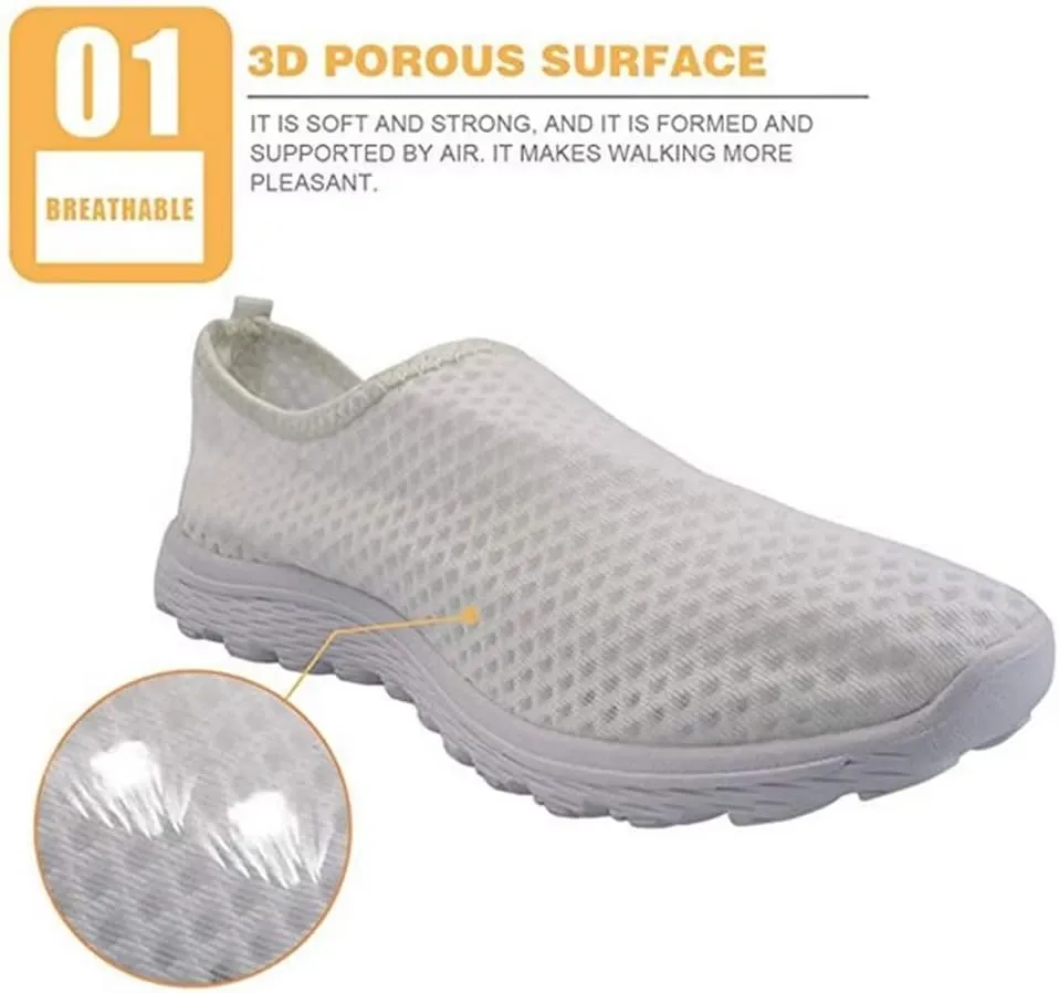 Jeiento Non Slip Running Shoes for Women Men,Thanksgiving Shoes,Lightweight Breathable Comfort Footwear Trainers Mesh Shoes