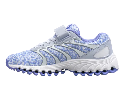 K-Swiss Kids Tubes 200 Strap Xenon Blue Leopard Shoes