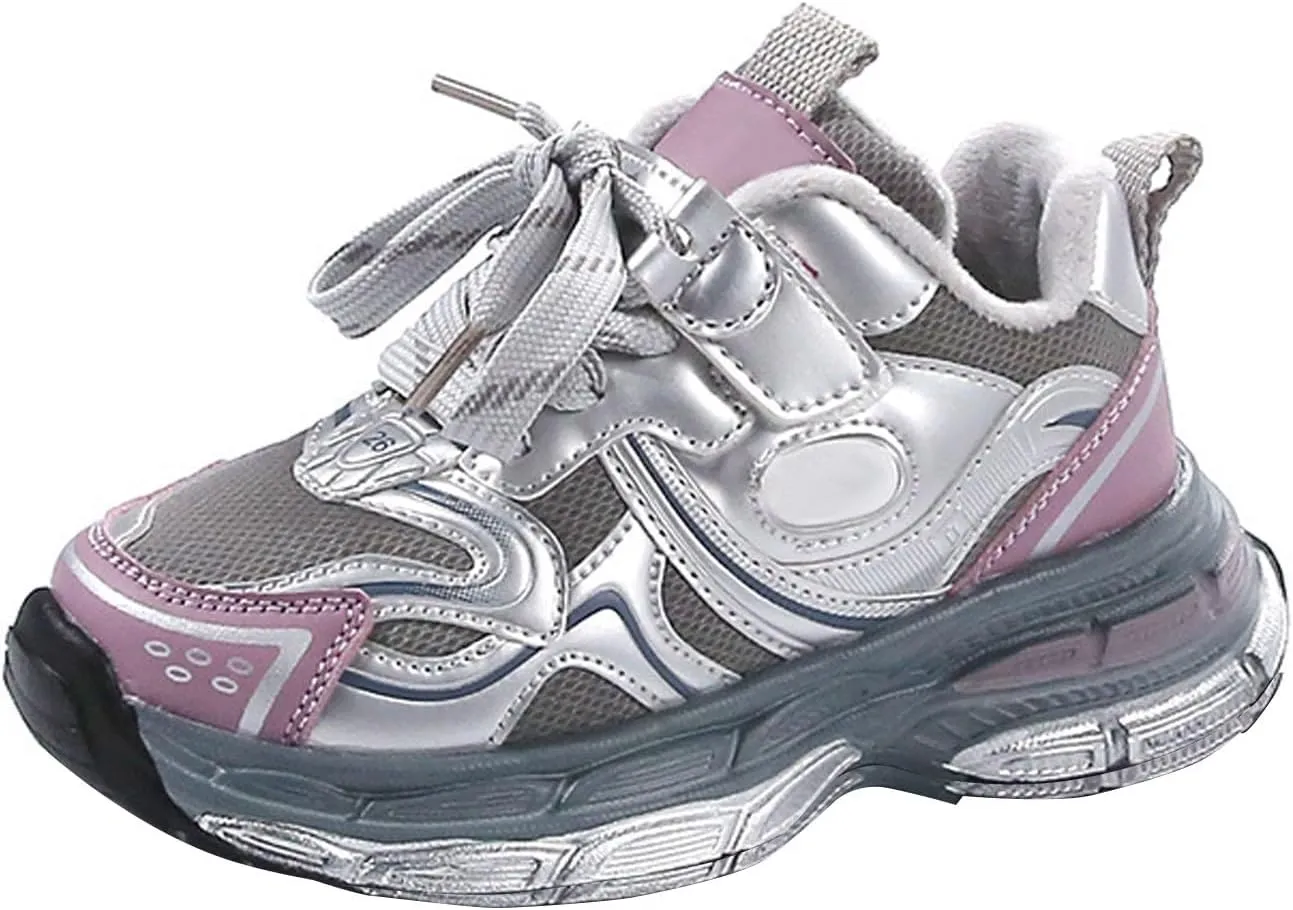 Kids Sneakers for Boys Girls Running Shoes Sport Toddler Tennis Anti Slip Softy Sole Mesh Comfortable Spring Shoes
