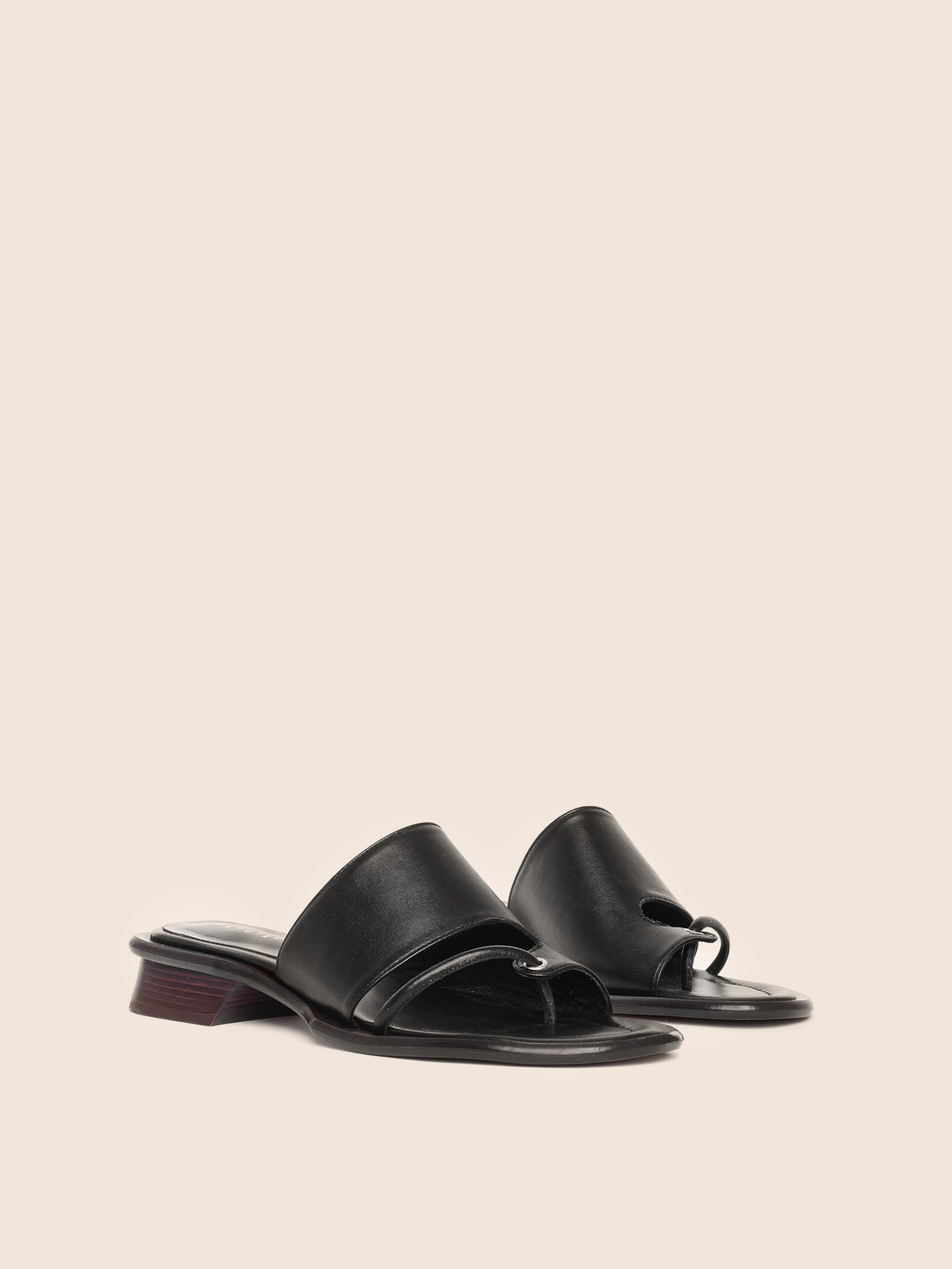 Mallorca Black Sandal