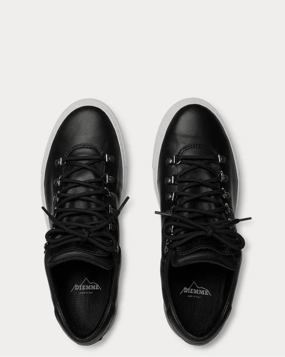 Marostica Leather  Black low top sneakers
