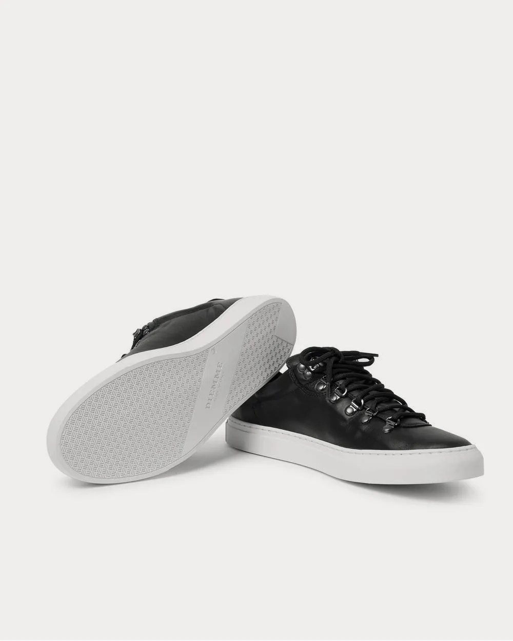 Marostica Leather  Black low top sneakers