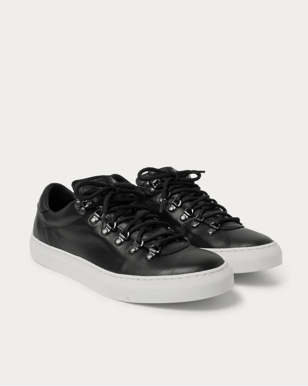 Marostica Leather  Black low top sneakers