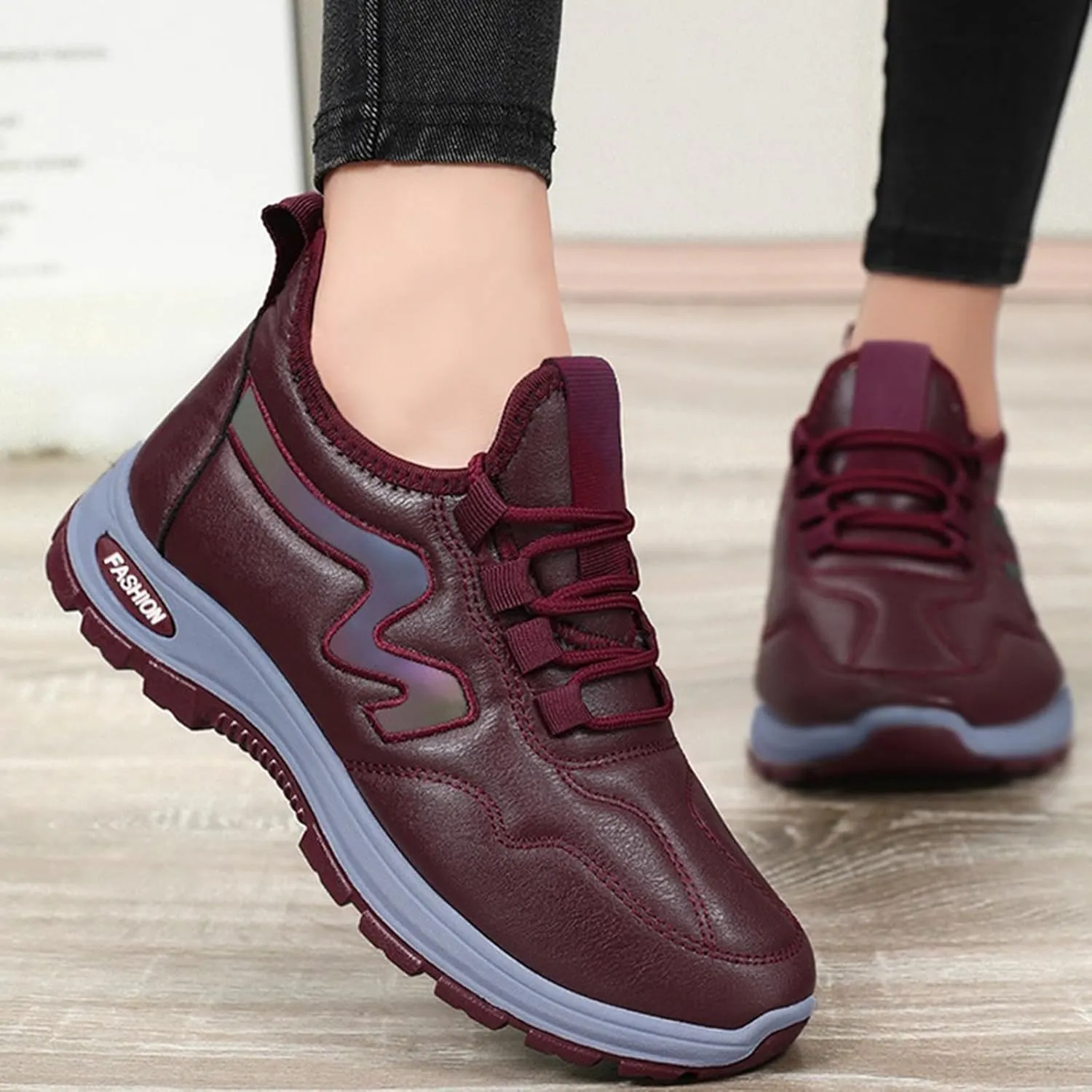 Men Work Boots with Zipper Hiking Sneakers Comfortable Warm Women's Working Shoes Non Slip Waterproof Outdoor Shoes Lightweight Hike Grounded Footwear